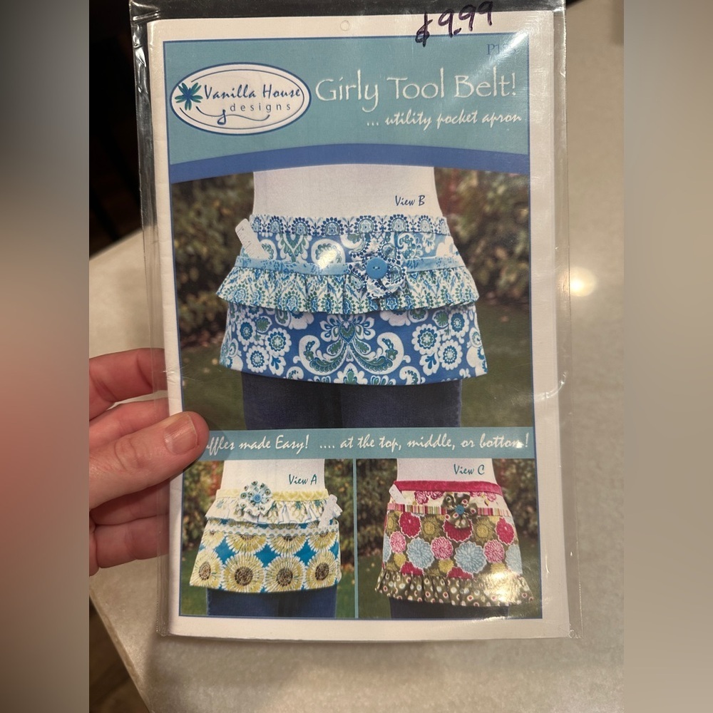 Vanilla House Designs Girly Tool Belt pattern